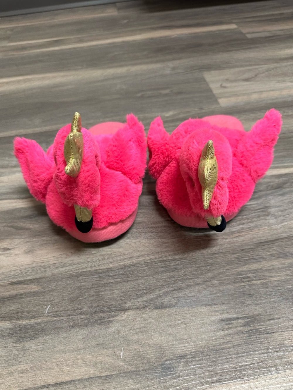 Hot Pink Flamingo Slippers